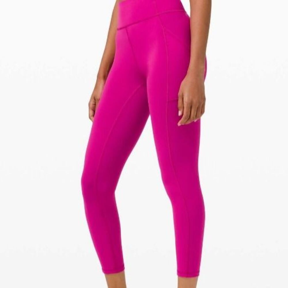 Lululemon Invigorate Leggings 28 - Ripened Raspberry Sz 4